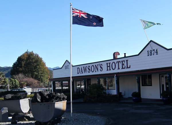 Dawsons Hotel in Reefton